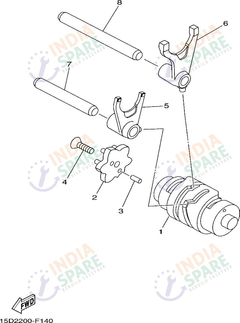 SHIFT CAM FORK